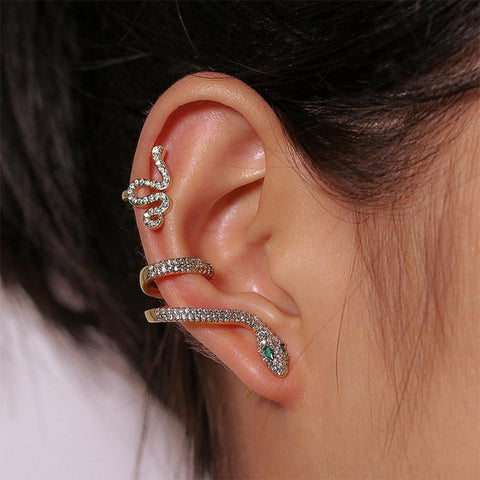 Snake Crawler Earrings | Snakes Jewelry & Fashion