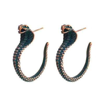 Black Snake Earrings | Snakes Jewelry & Fashion