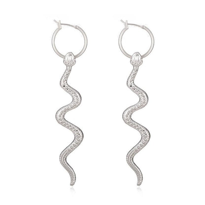 Snake Threader Earrings | Snakes Jewelry & Fashion