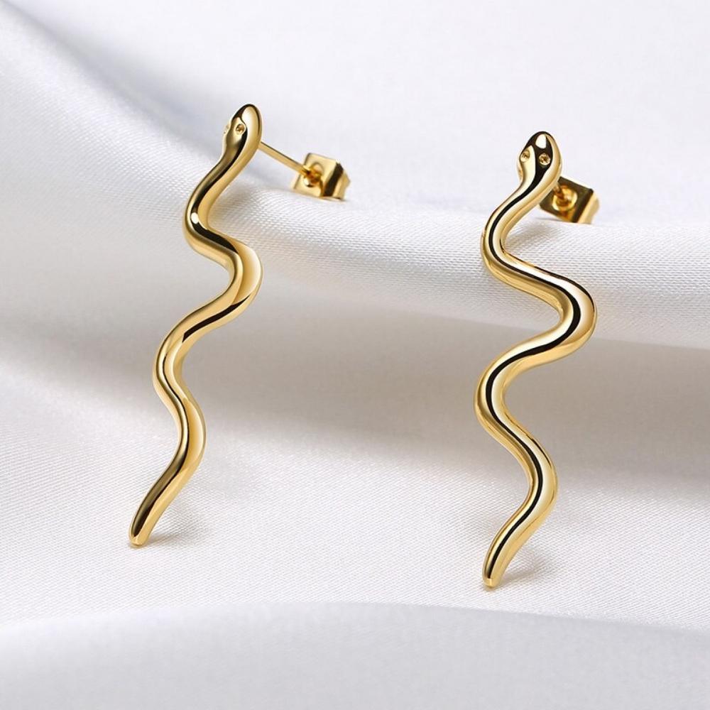 Snake Statement Earrings | Snakes Jewelry & Fashion