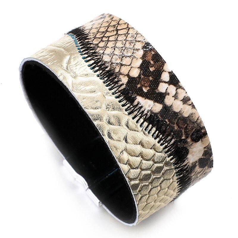 Snake Print Bracelet | Snakes Jewelry & Fashion