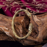 Vintage Gold Snake Bracelet | Snakes Jewelry & Fashion
