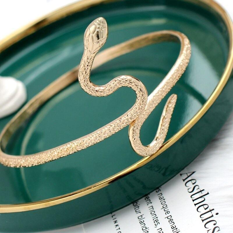 Gold Bracelet Snake | Snakes Jewelry & Fashion