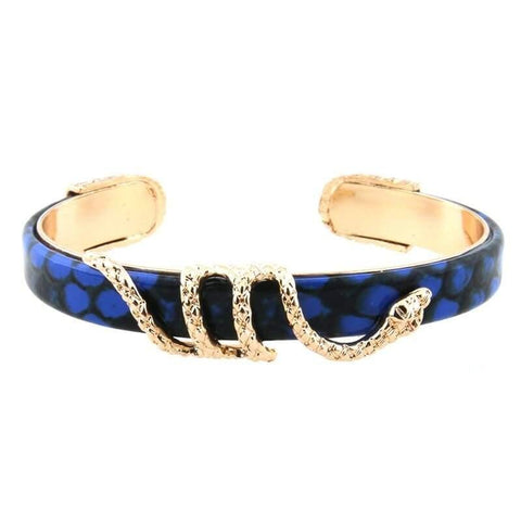 Woven Gold Snake Bracelet | Snakes Jewelry & Fashion
