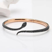 Gold Snake Bangle Bracelet | Snakes Jewelry & Fashion