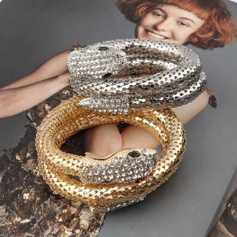Snake Bracelet Vintage | Snakes Jewelry & Fashion