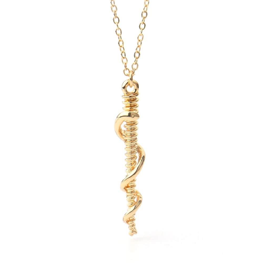 Solid Gold Snake Chain Necklace | Snakes Jewelry & Fashion