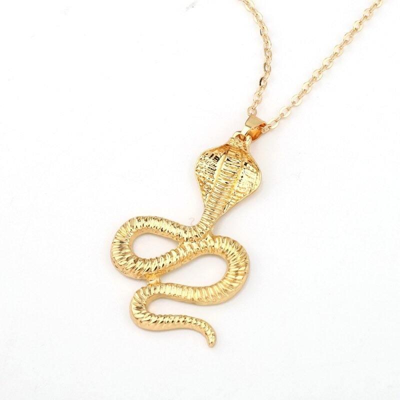 Solid Gold Snake Chain Necklace UK | Snakes Jewelry & Fashion