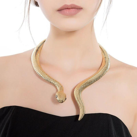 Snake Choker Necklace | Snakes Jewelry & Fashion