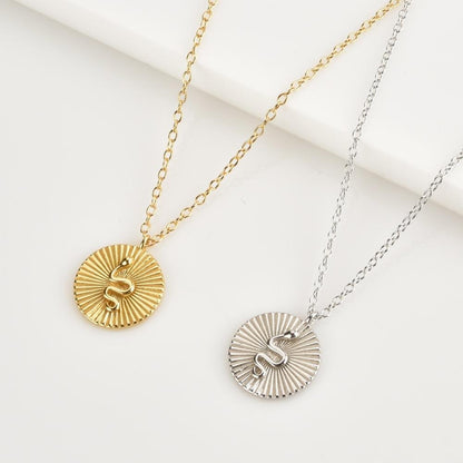 24k Gold Snake Chain Necklace | Snakes Jewelry & Fashion