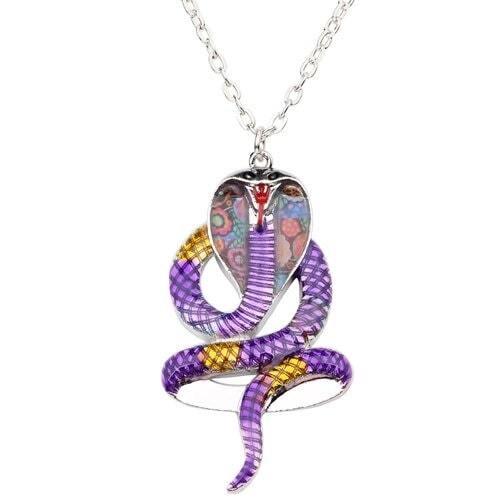 Colorful Necklace | Snakes Jewelry & Fashion