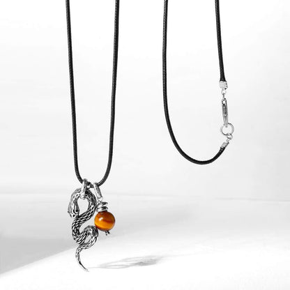 Hand Made Silver Necklace | Snakes Jewelry & Fashion