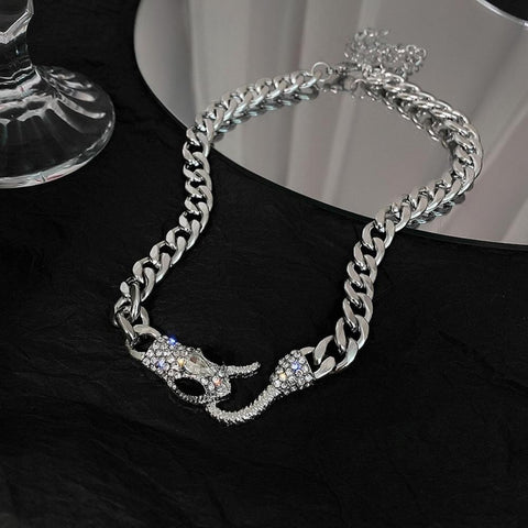 Silver Necklace Charms | Snakes Jewelry & Fashion