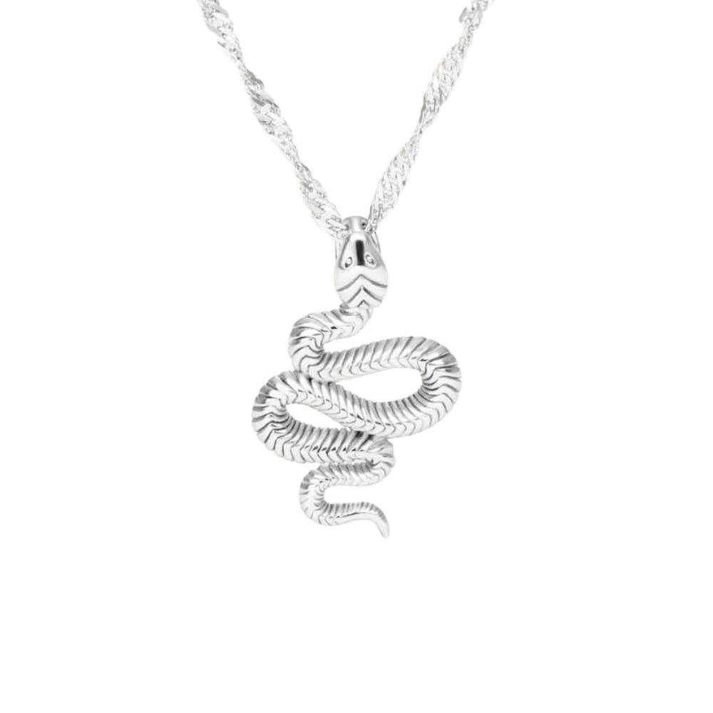 Snake Chain Necklace With Pendant | Snakes Jewelry & Fashion