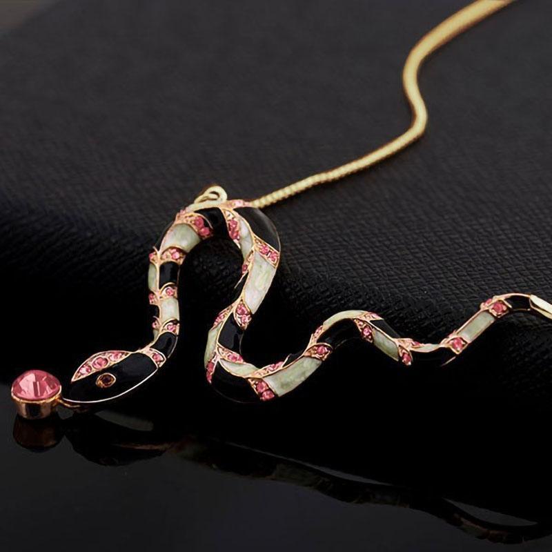 Necklace Snake Chain | Snakes Jewelry & Fashion