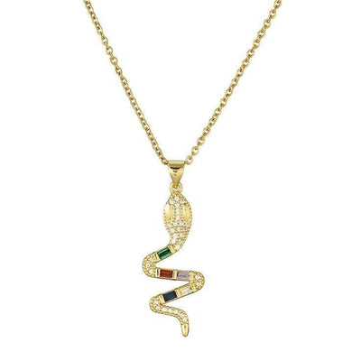 Gold Necklace UK | Snakes Jewelry & Fashion