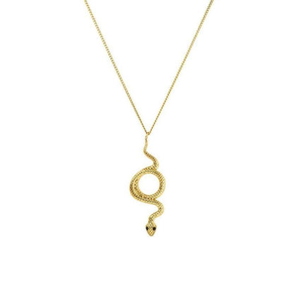9 Carat Gold Snake Chain Necklace | Snakes Jewelry & Fashion
