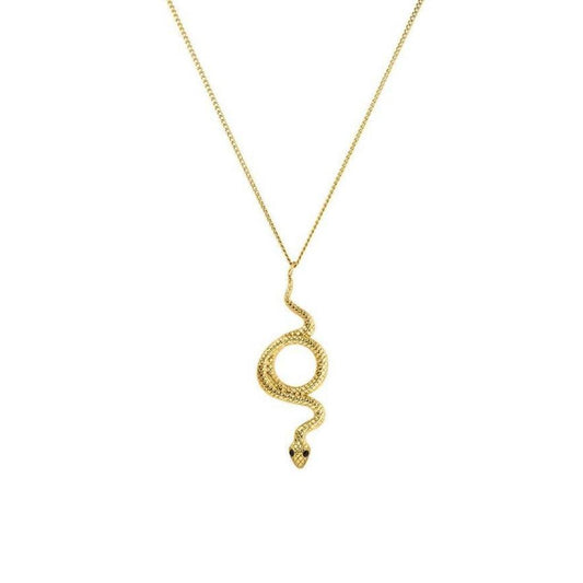 9 Carat Gold Snake Chain Necklace | Snakes Jewelry & Fashion