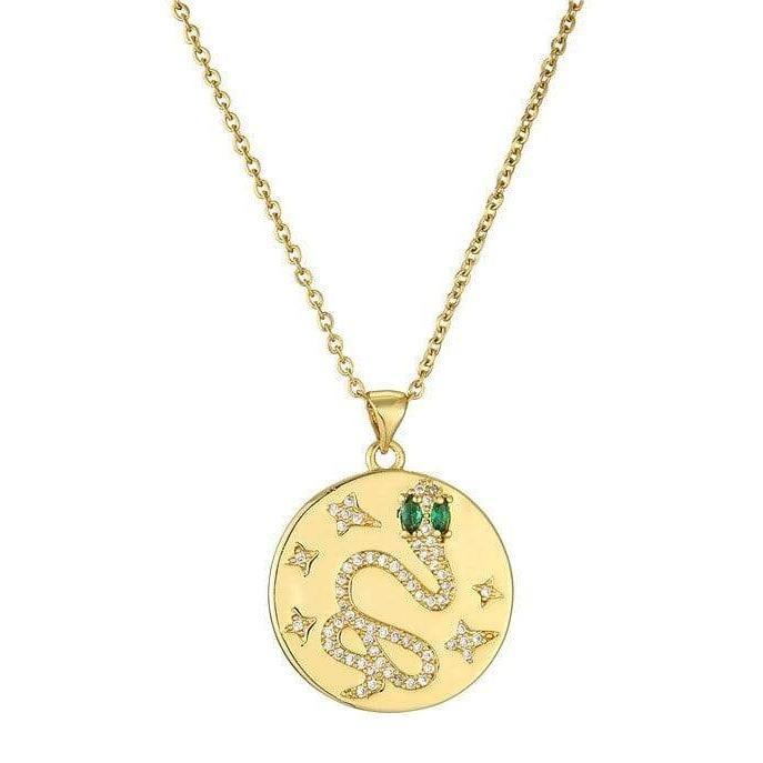 18k Gold Snake Necklace | Snakes Jewelry & Fashion
