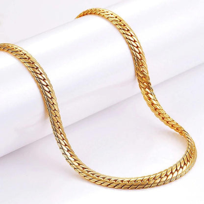 Yellow Gold Snake Necklace | Snakes Jewelry & Fashion