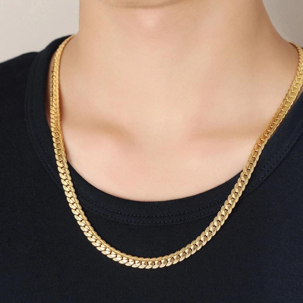 Yellow Gold Snake Necklace | Snakes Jewelry & Fashion