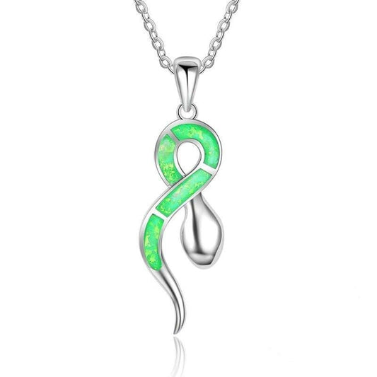 Ladies Sterling Silver Necklace | Snakes Jewelry & Fashion