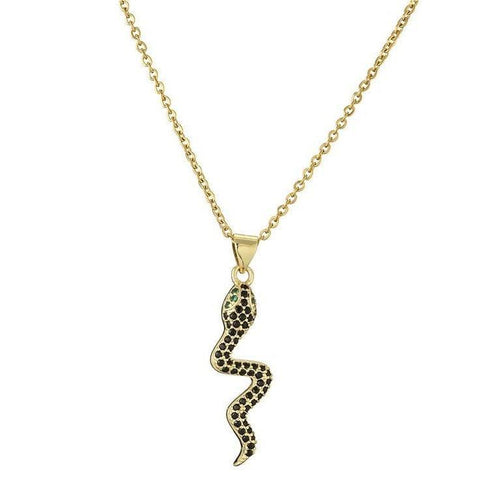 Thick Gold Snake Chain Necklace | Snakes Jewelry & Fashion