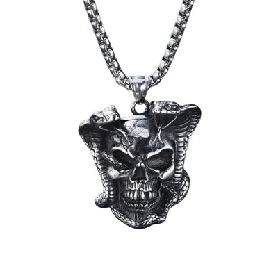 Snake Skull Necklace | Snakes Jewelry & Fashion