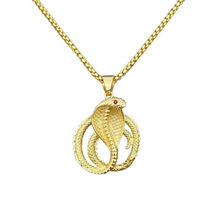 Gold Plated Snake Chain Necklace | Snakes Jewelry & Fashion
