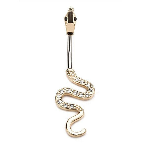 Snake Belly Piercing Jewelry | Snakes Jewelry & Fashion