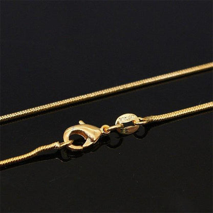 Snake Chain Gold Necklace | Snakes Jewelry & Fashion