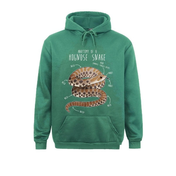 The Anatomy Of A Snake Hoodie | Snakes Jewelry & Fashion
