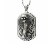 Snake Pendant Necklace Silver | Snakes Jewelry & Fashion