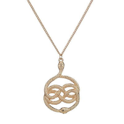 Gold Snake Necklace Womens | Snakes Jewelry & Fashion