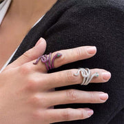 Purple Snake Ring | Snakes Jewelry & Fashion