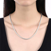 Snake Chain Sterling Silver | Snakes Jewelry & Fashion