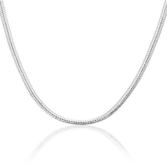 Silver Snake Chain Necklace | Snakes Jewelry & Fashion