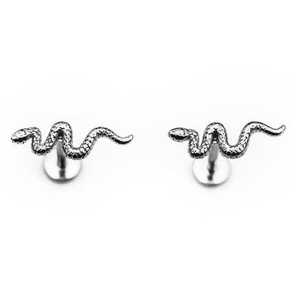 Snake Bites Piercing Lip | Snakes Jewelry & Fashion