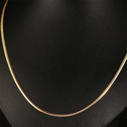 Snake Chain Necklace Gold | Snakes Jewelry & Fashion